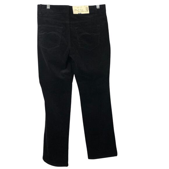 Sonoma NWT Women's Mid Rise Demi Bootcut Black Corduroy Pants Size 8 - Picture 9 of 10